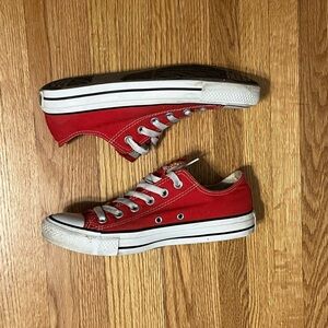 2/$35 - Converse All Stars Low Top - Red - M6/W8